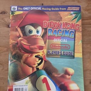 Vintage Nintendo Official Player's Guide -  Diddy Kong Racing